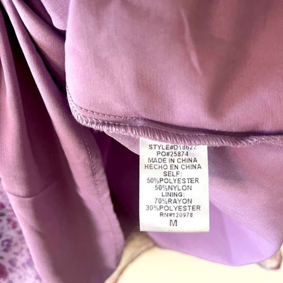 Sweet Stolen Moments Floral Babydoll Dress in Heirloom Lilac - Picture 8 of 10